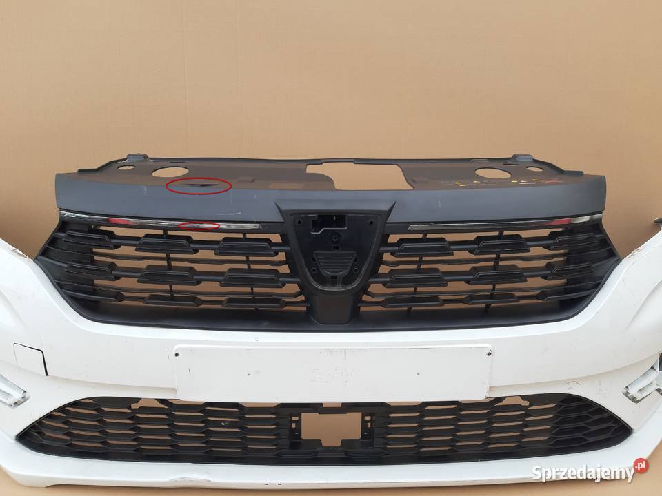 DACIA SANDERO III ZDERZAK PRZÓD PRZEDNI GRILL Trzciel