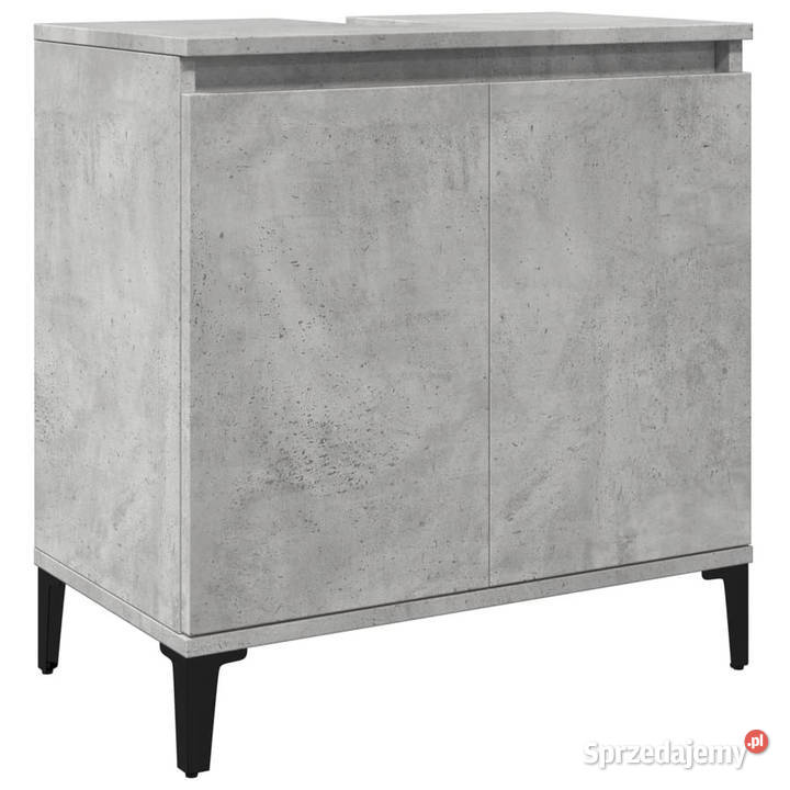 Szafka pod umywalkę szarość betonu 58x33x60 Warszawa