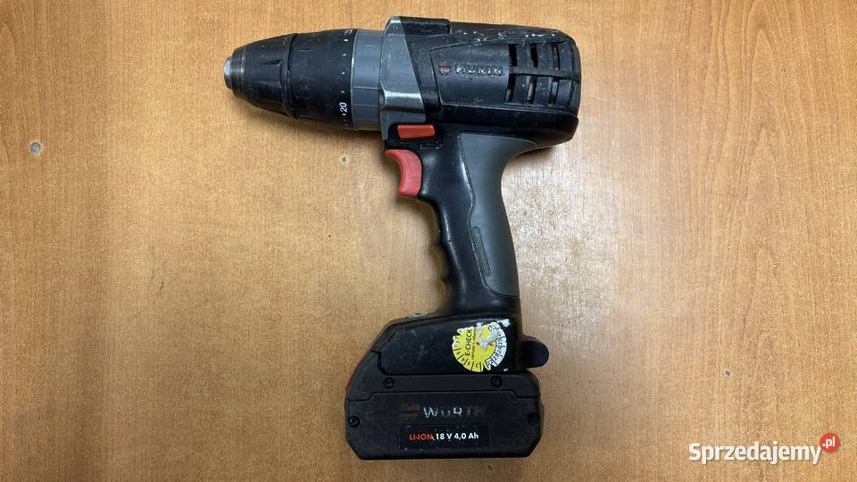 Wkrętarka Wurth BS 18A Power 2x40Ah 18V Elbląg