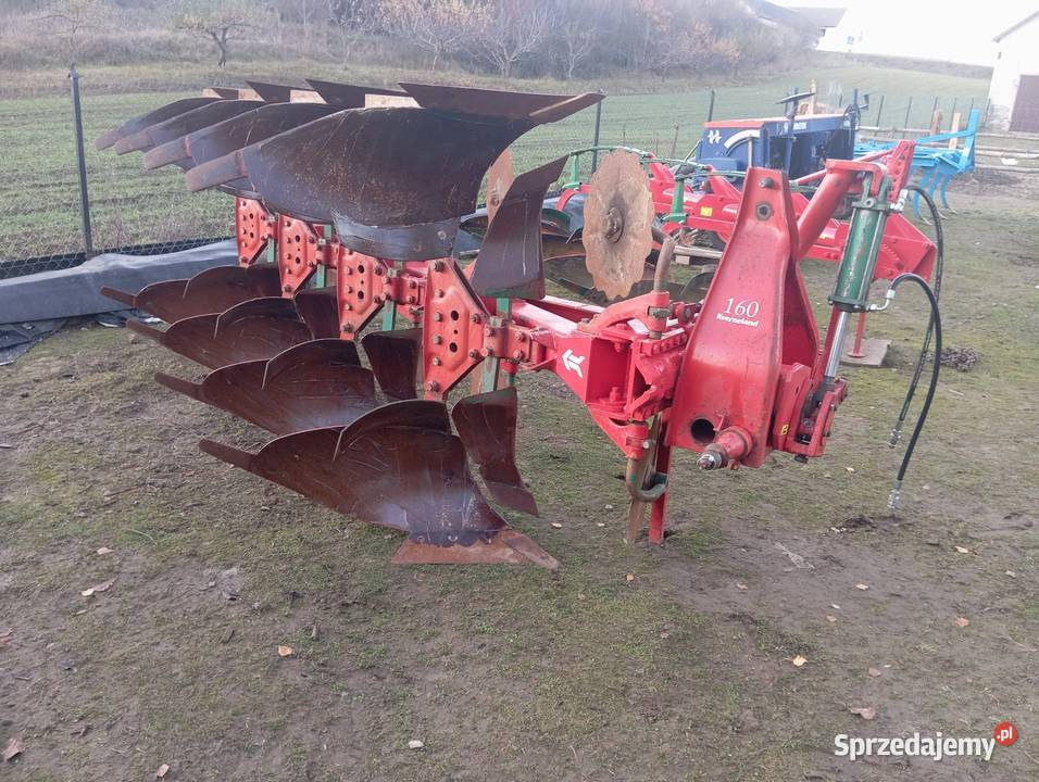 Pług obrotowy kverneland 4 skibowy 211