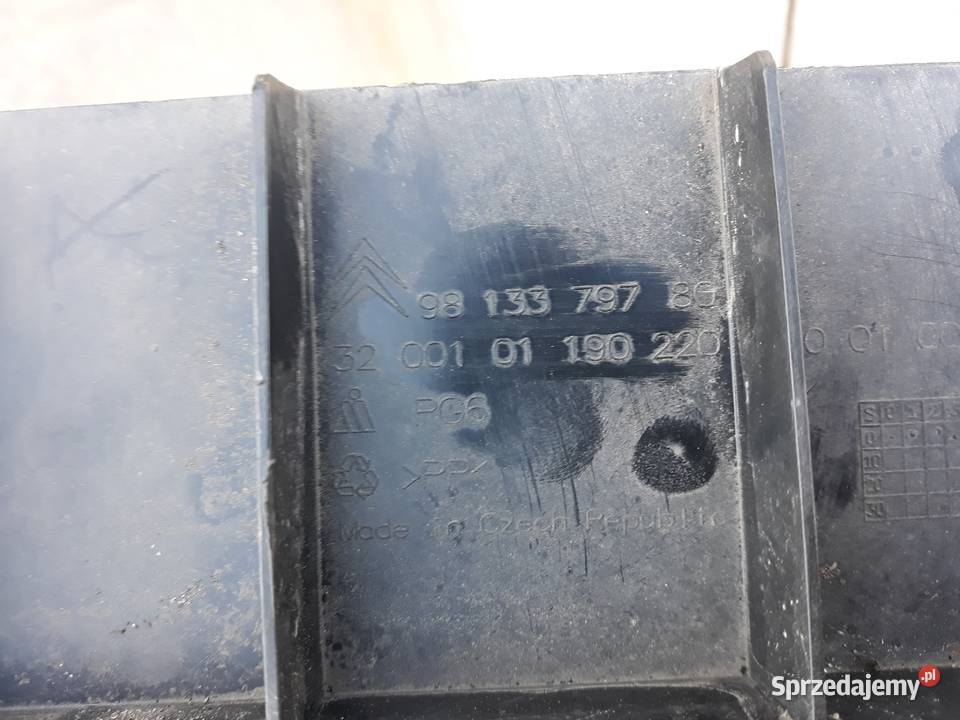 CITROEN C3 III PŁYTA OSŁONA POD ZDERZAK PRZÓD osobowe Międzychód