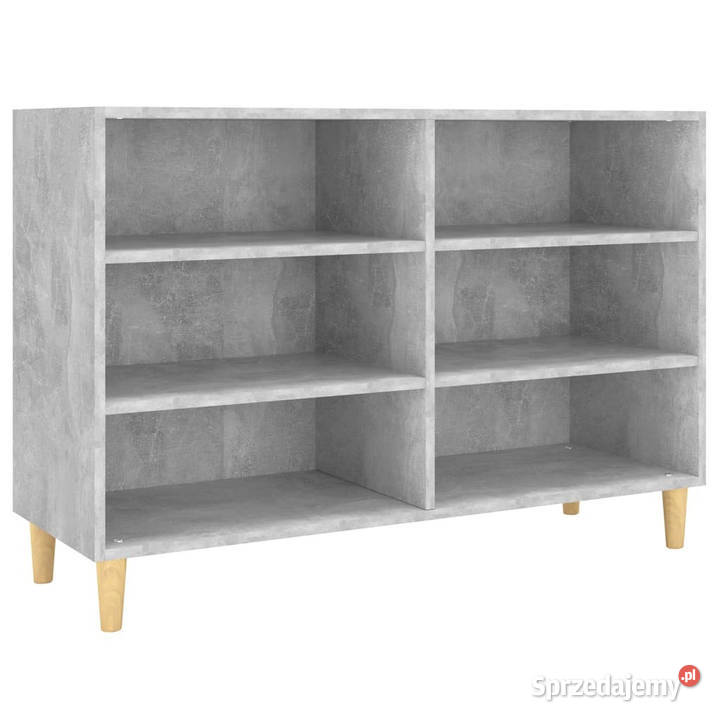 Szafka szarość betonu 1035x35x70 materiał