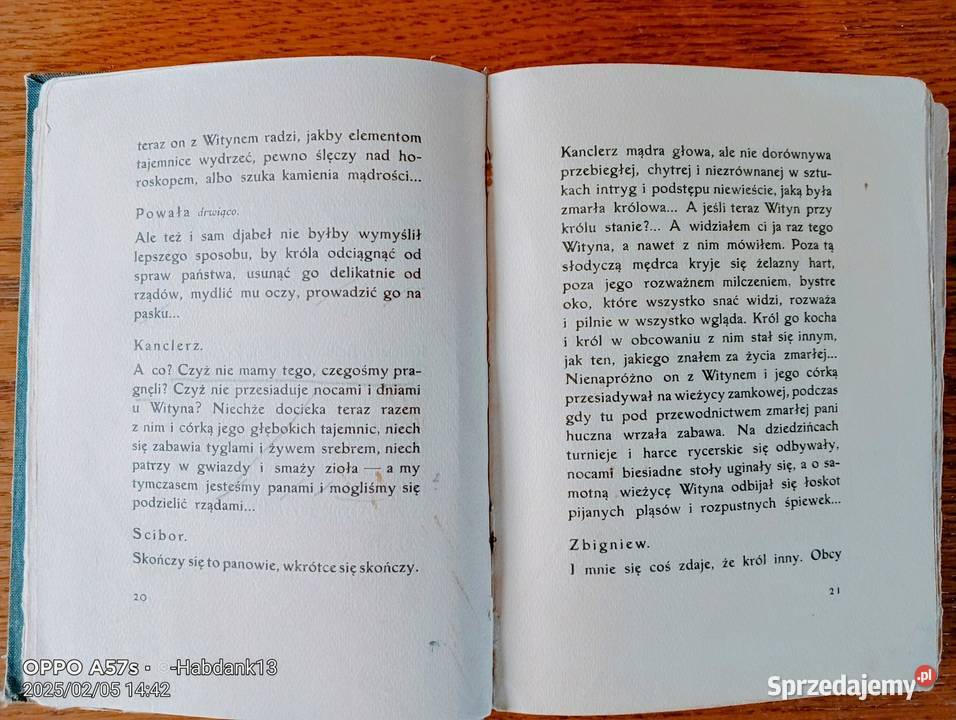 Pierwodruk Odwiecznej baśni StPRZYBYSZEWSKIEGO z Bychawka Trzecia