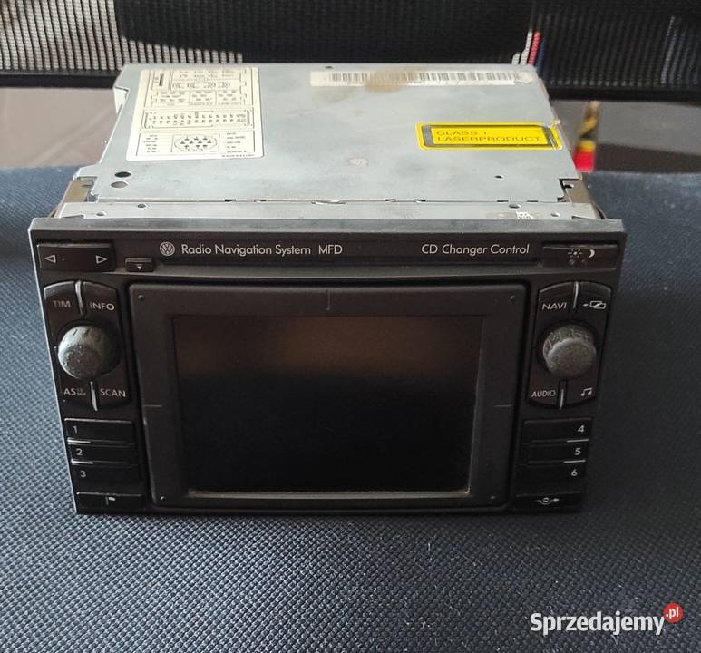 Radio Navigation System MFD Volkswagen VW Bora małopolskie Kraków