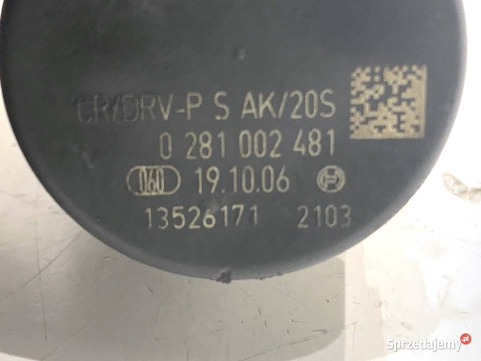 REGULATOR CIŚNIENIA PALIWA BMW E61 0281002481 25 podkarpackie