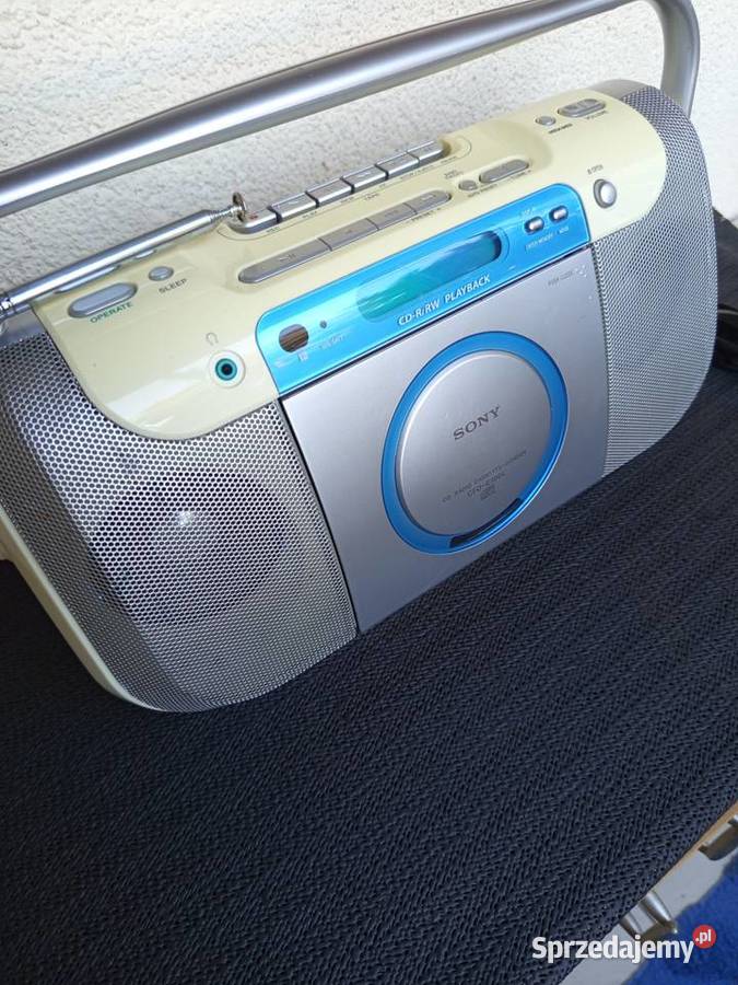 SONY CFDS100L Retro radiomagnetofon kasetowy z mazowieckie Warszawa