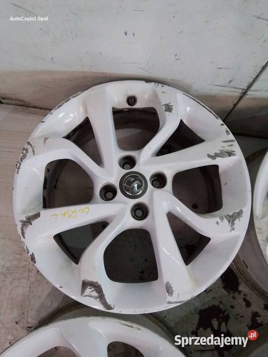 Opel Corsa E FELGI ALUMINIOWE 65JX16 IS40 R16 Średnica 16" lubelskie Opole Lubelskie