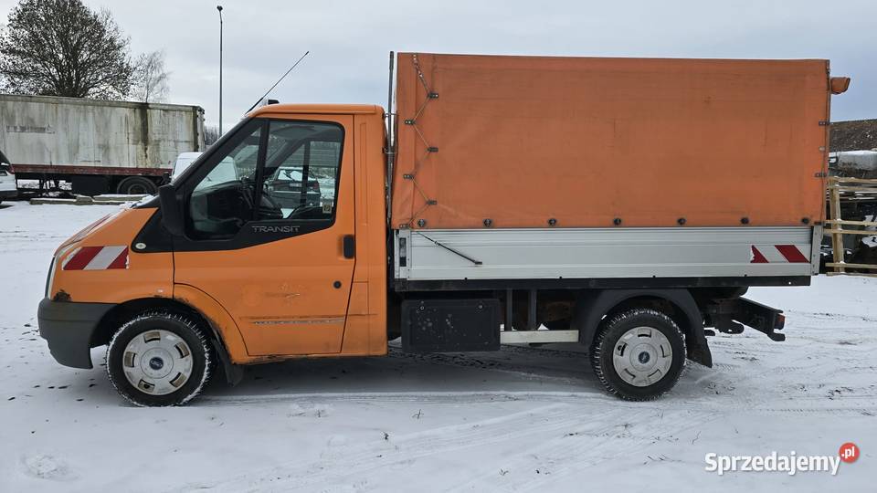 Ford Transit 22 tdci SKRZYNIA PLANDEKA nieuszkodzony Nowy Świętów