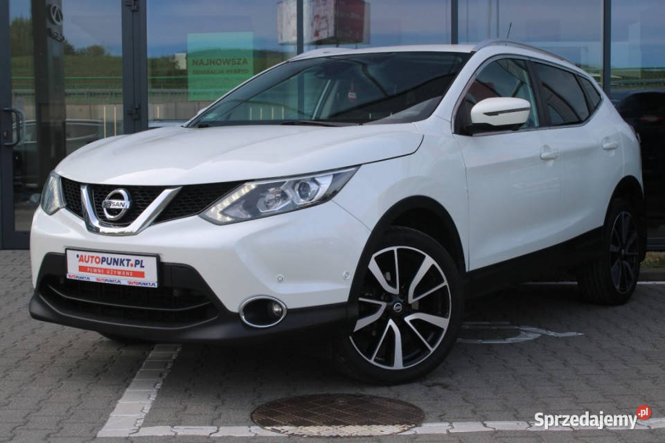 NISSAN Qashqai 2016r 16 163 Salon Polska FullLED benzyna Nissan śląskie Bielsko-Biała