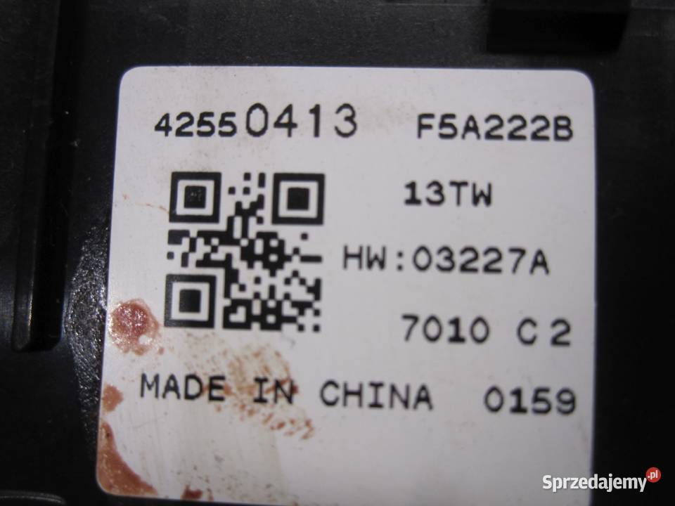 MOKKA 16 18r panel przełącznik świateł 42550413 Kielce