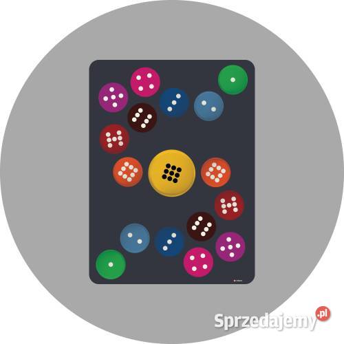 Guziki Podwójne 170x230 maty edukacyjne dzieci Świebodzin