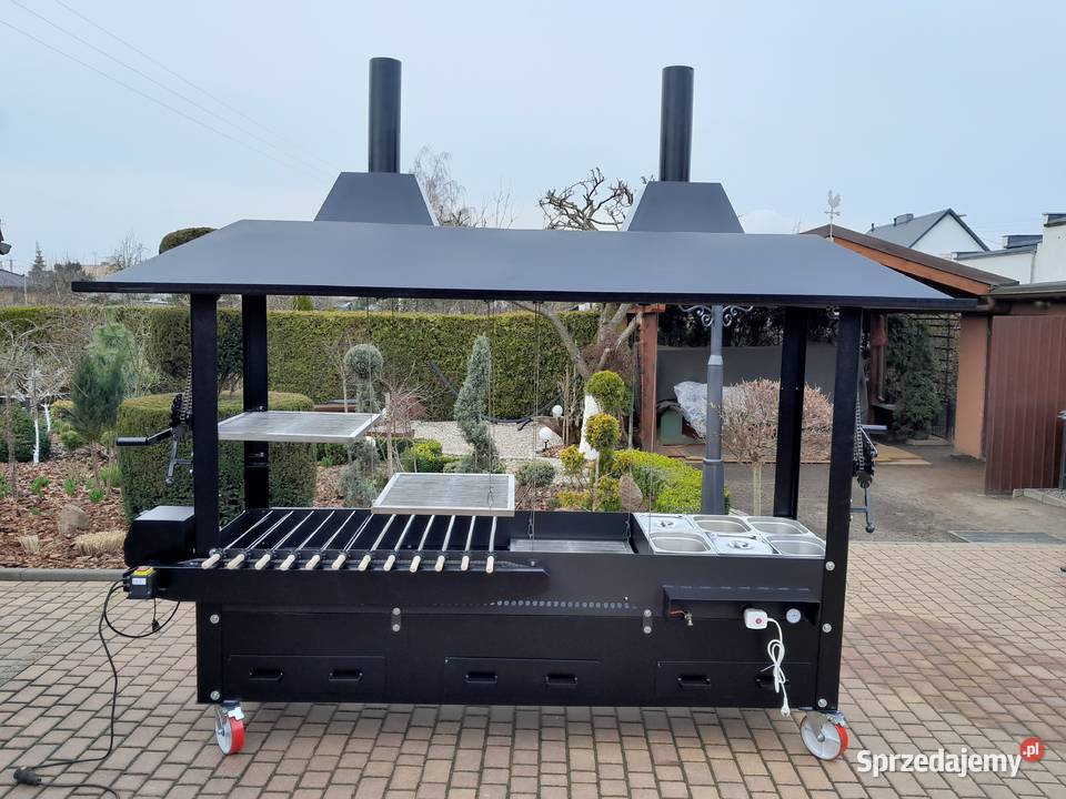 Gastronomiczny grill cateringowy węglowy wielkopolskie Damasławek