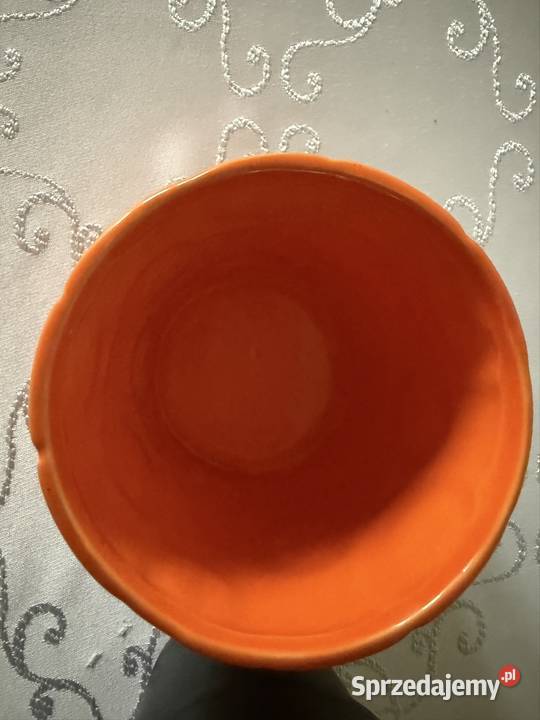 Osłonka Na Donicę Doniczka Donica ze Sztucznym pomarańczowy Doniczki i osłonki Czerwionka-Leszczyny