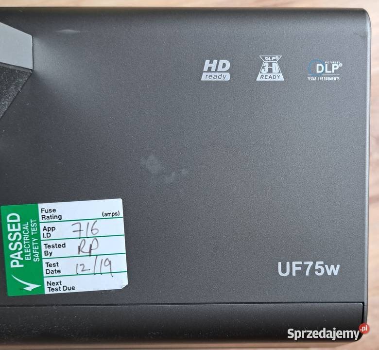 PROJEKTOR SMART rzutnik UF75 2500ANSI HDMI Krosno