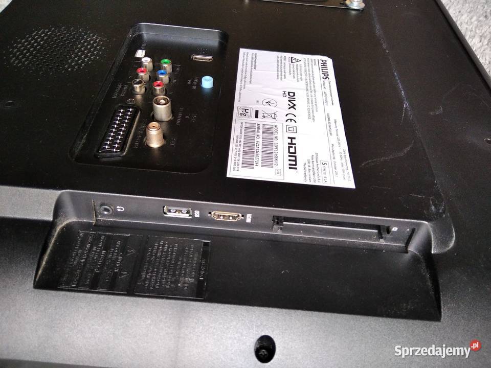 Sprzedam telewizor Philips 32PFL3158K 32 wielkopolskie Nowy Tomyśl