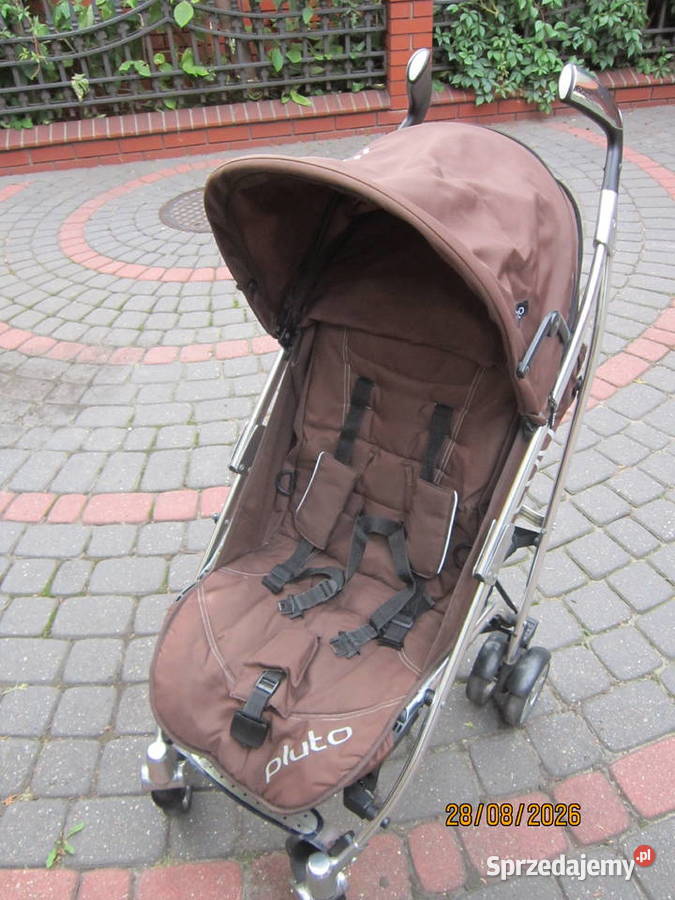 Wózek spacerówka ICOO Pluto aluminiowy stan 9kg mazowieckie Warszawa sprzedam