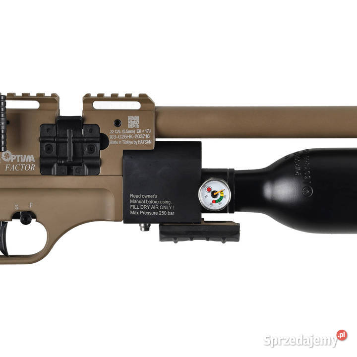 Wiatrówka PCP Optima by Hatsan Factor FDE 55 mm