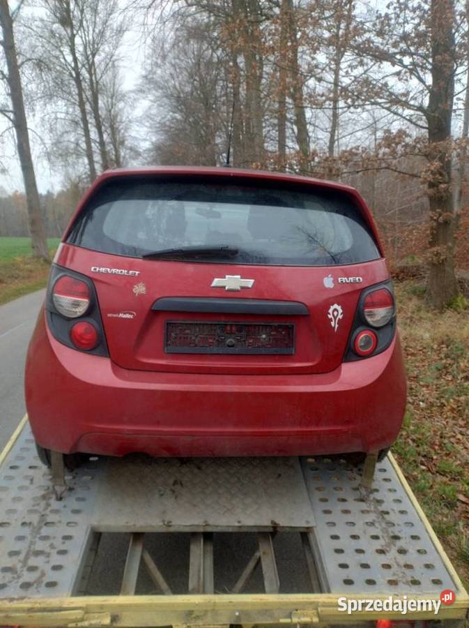 Chevrolet Aveo T 300 12 B 201012r Tania Naprawa Aveo sprzedam
