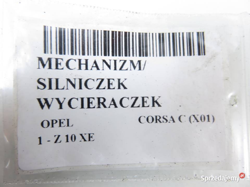 MECHANIZM WYCIERACZEK OPEL CORSA C