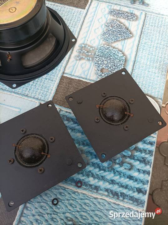 Głośniki średniotonowe Dual niemieckie vintage