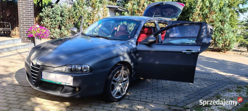 Alfa Romeo 20 150 Czerwone grzane skóry 199km kujawsko-pomorskie Wałdowo Szlacheckie sprzedam