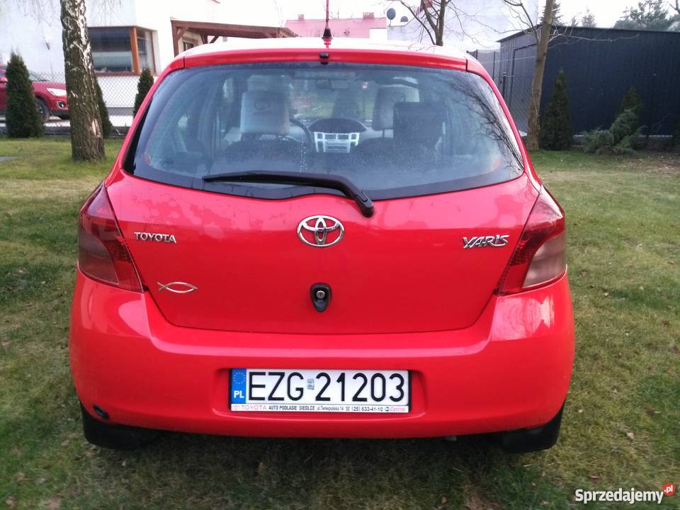 Toyota Yaris 13 benzyna LPG garażowany Zgierz