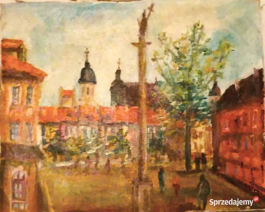 Obrazy olejne i akwarele Olga Olszewska Janina Łomianki Dolne sprzedam