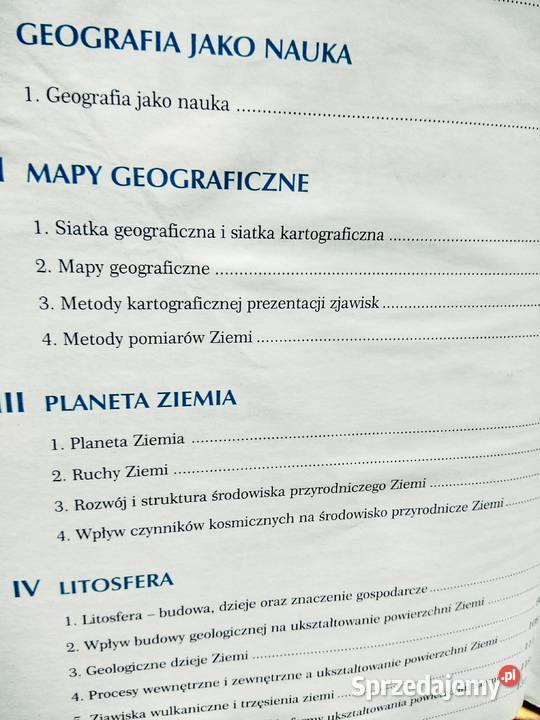 Geografia 1 Ziemia unikatowe książki outlet
