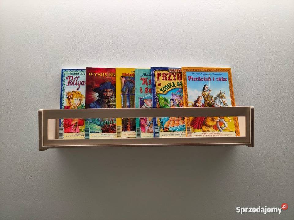 Półka na książeczki układanki puzzle gry zabawki Chomranice sprzedam
