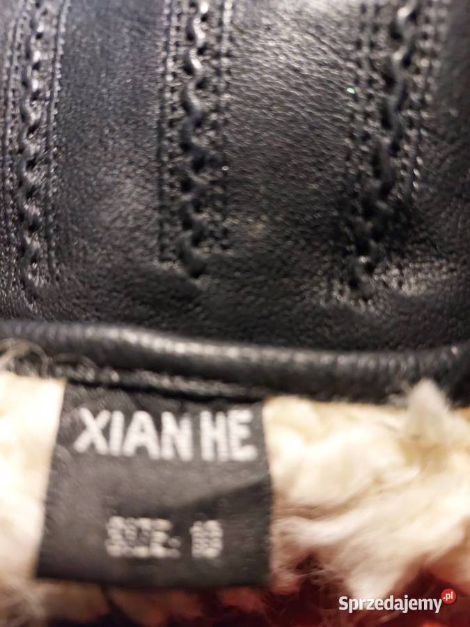 Skórzane rękawiczki ocieplane Pozostałe Wrocław