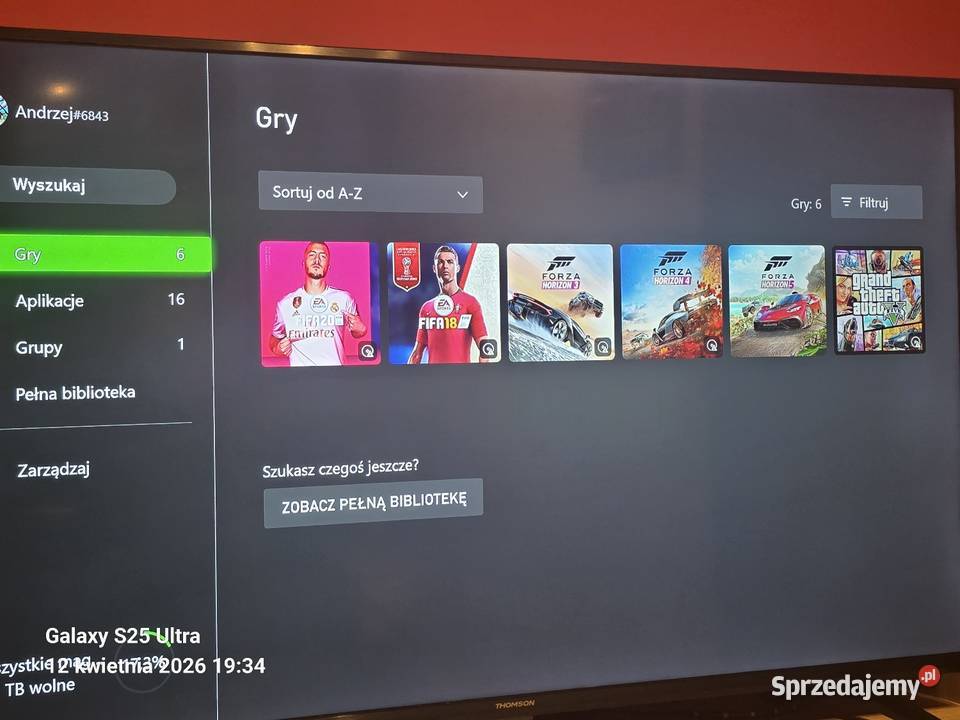 Konsola Xbox One s 1tb z napędem napisy