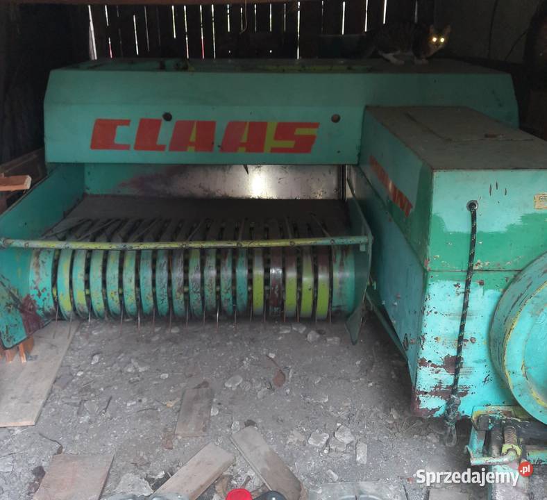 Prasa kostkująca kostka claas markant 50 Kostkujące śląskie Radziechowy