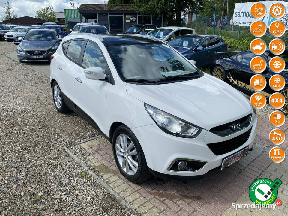 Hyundai ix35 20crdi 4x4 AWD skóry ledy Navi Gdańsk sprzedam