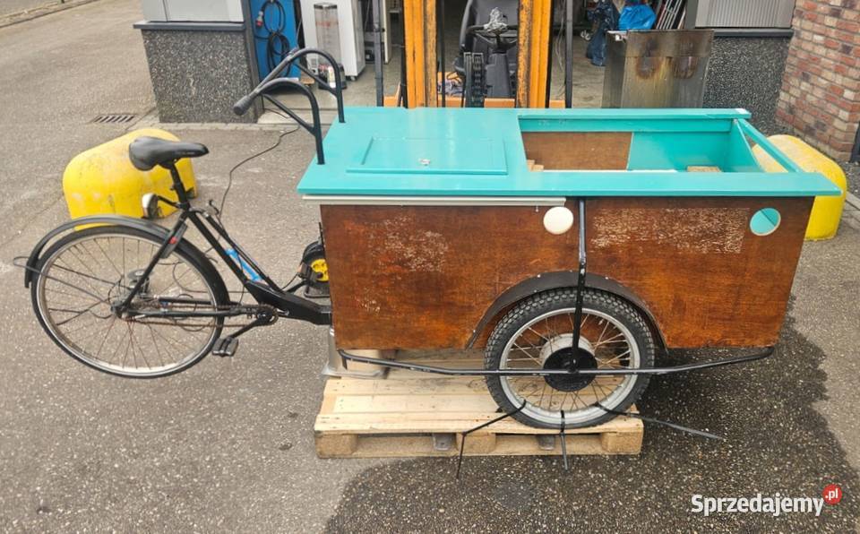 Rower gastronomiczny MOBILNA GASTRONOMIA riksza Gastronomia