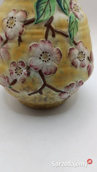Wazon ceramiczny kwiat jabłoni Pottery Porcelana i szkło