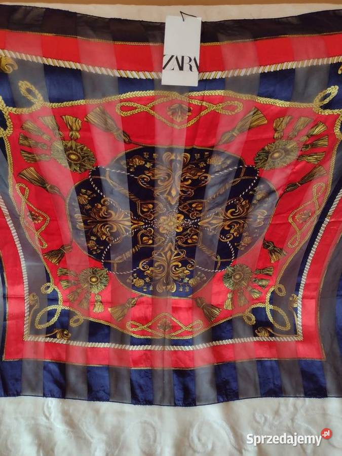 ZARAEkskluzywna duża apaszka biznesowa z Madrytu Kraków