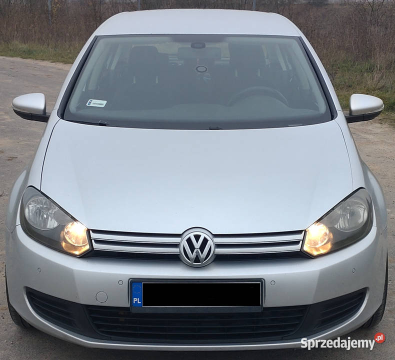 VW GOLF VI 16 TDI 2010 światła LED Kiekrz sprzedam