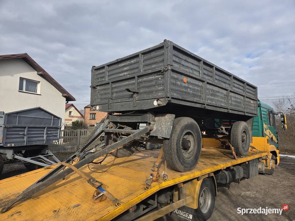 Przyczepa rolnicza Autosan d50 6t sztywna do Złoczew