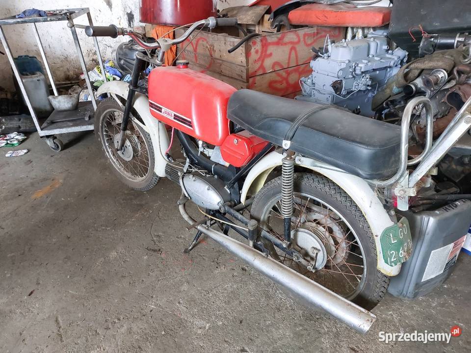 Motocykl Jawa mustang łańcuch Motocykle, skutery, quady dolnośląskie Targoszyn