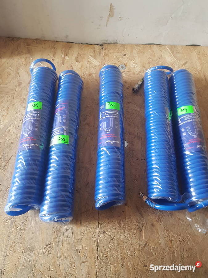 WĄŻ SPIRALNY 10m powietrza do kompresora olejowy Głogowa
