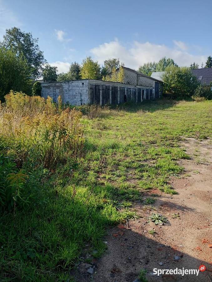 Dom hala warsztat samochodowy Kozielice