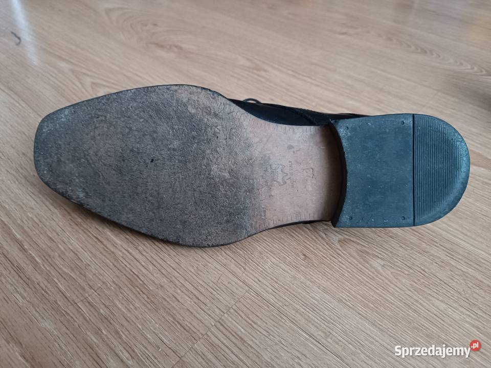 Skórzane buty męskie na skórze firmy Szczyrk sprzedam