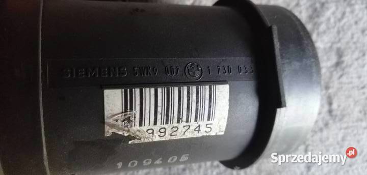 Bmw e36 e39 przepływomierz powietrza Siemens m52