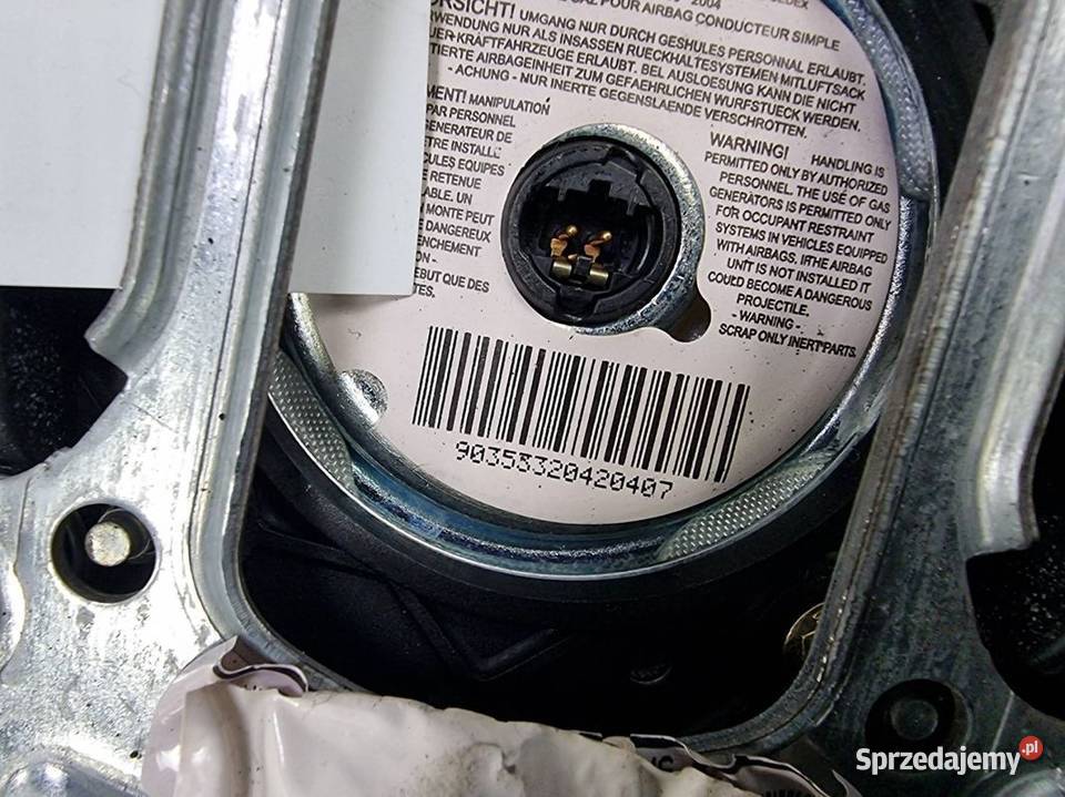 PODUSZKA AIRBAG CITROEN C3 96380009UD