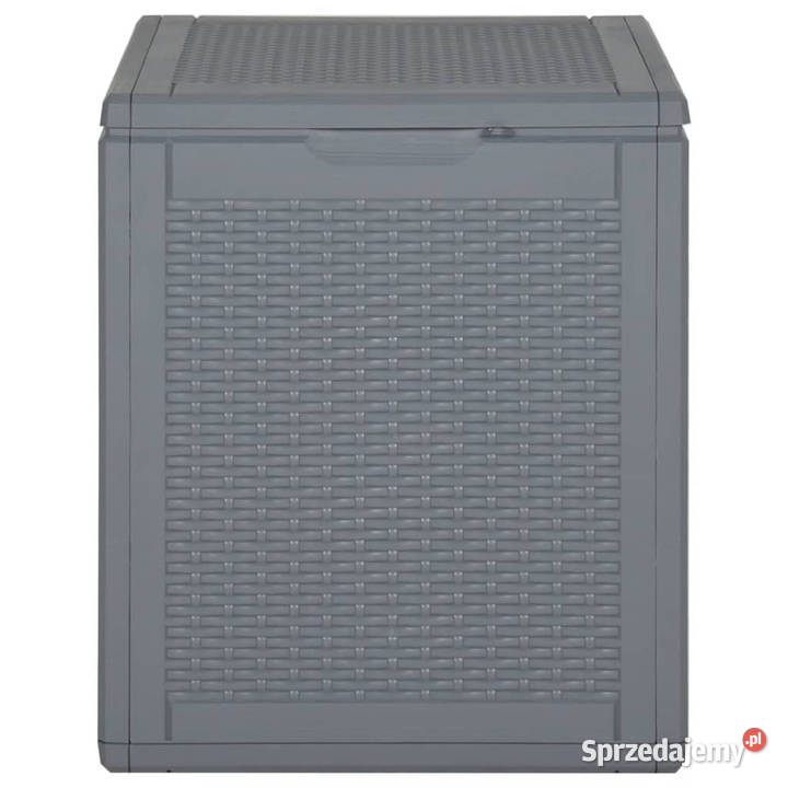 Skrzynia ogrodowa szara rattan PP 90 L WM364059 mazowieckie Warszawa