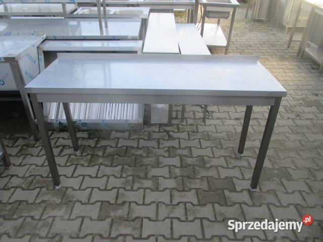 Stół Gastronomiczny Przyścienny Z Rantem 1606085 Ostrów Wielkopolski