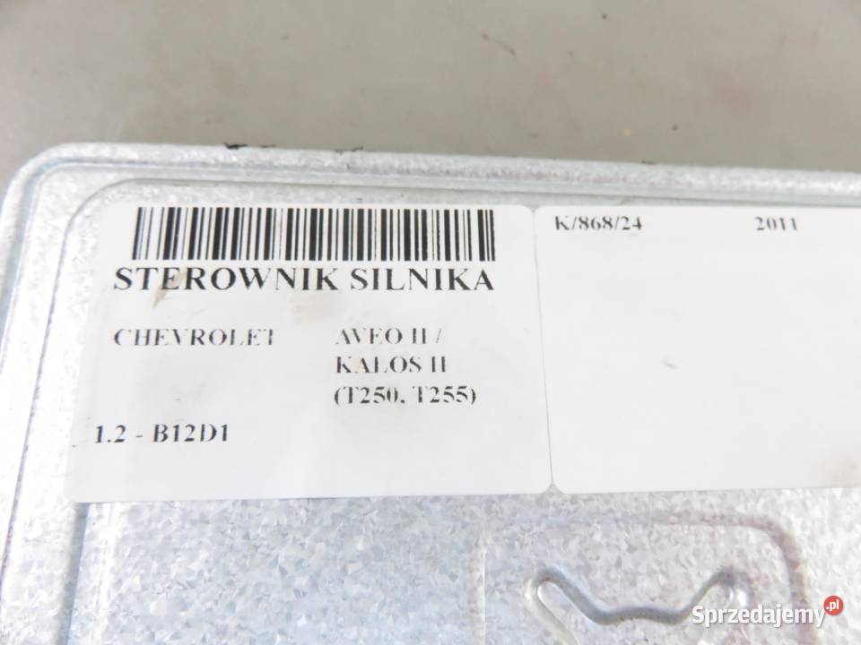 STEROWNIK CHEVROLET AVEO II T250 12 5WY5993A małopolskie