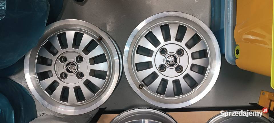 Sprzedam felgi aluminiowe 15 Skody citigo Cieszyn