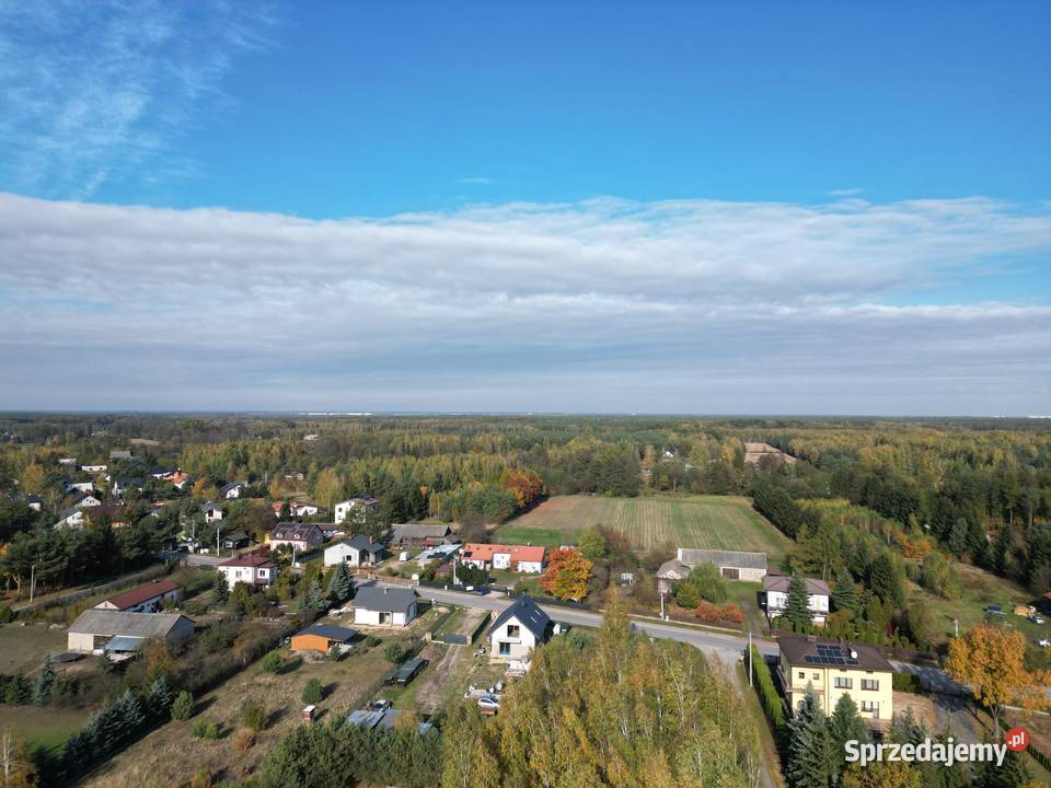 Urokliwa działka budowlana 1331 m Mrozy gm