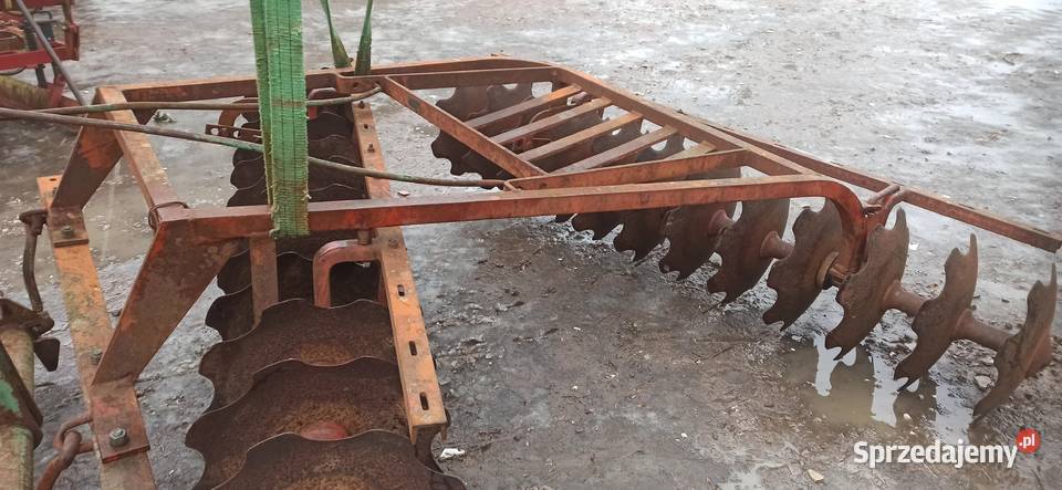 Talerzówka brona talerzowa KVERNELAND 220 łódzkie Piotrków Trybunalski